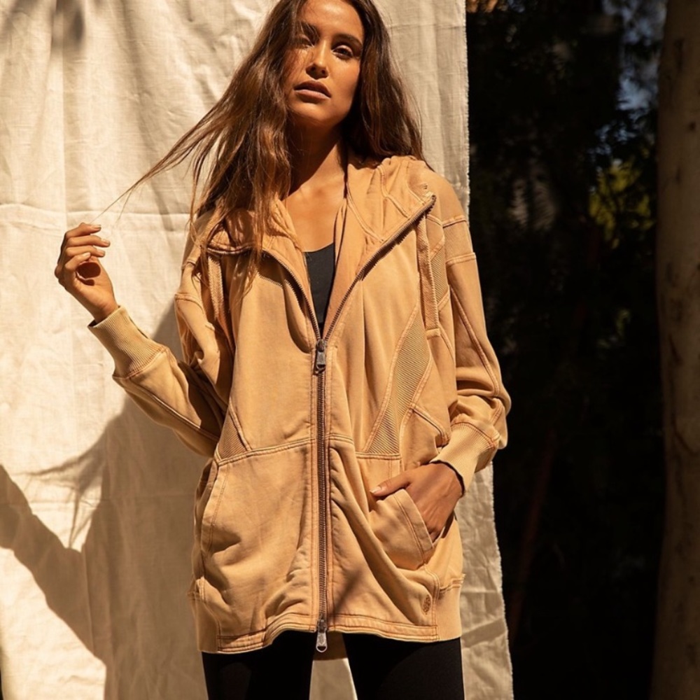 Free People All Your Love Solid Hoodie